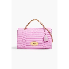 MULBERRY Oversized Lily quilted shell shoulder bag 1647597310285090