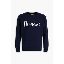 MAISON KITSUNEE Printed French cotton-terry sweatshirt 2499567819460556