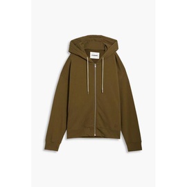 질샌더 JIL SANDER French cotton-terry zip-up hoodie 1647597326687637