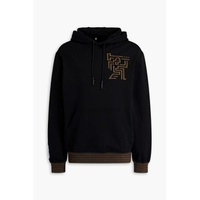 MCQ 알렉산더 맥퀸 MCQ 알렉산더맥퀸 ALEXANDER MCQUEEN Embroidered French cotton-terry hoodie 1647597298667710
