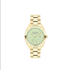 Movado WOMEN'S Heritage-Datron Stainless Steel Mint Green Dial Watch 3650078