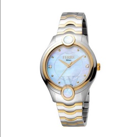 Ferre Milano WOMEN'S Stainless Steel White Mother of Pearl Dial FM1L083M0071
