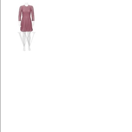 버버리 Burberry Ladies Maren Lace Fit And Flare Dress, Brand Size 6 (US Size 4) 4030826