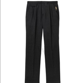 버버리 Burberry MEN'S Black Zip-detailed Trousers 4558262