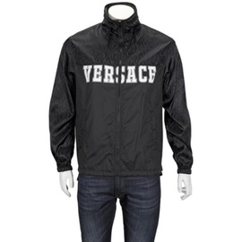 베르사체 Versace MEN'S Medusa Logo Hooded Nylon Jacket In Black A84360-A232567-A4008
