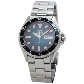 Orient MEN'S Diver Stainless Steel Green Dial Watch RA-AA0811E19B