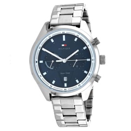 Tommy Hilfiger MEN'S Stainless Steel Blue Dial Watch 1791725