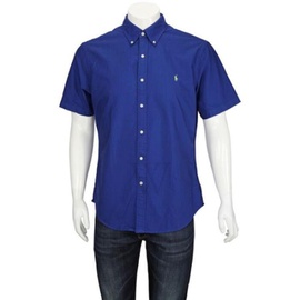 폴로 랄프 로렌 Polo Ralph Lauren MEN'S Short-sleeved Oxford Cotton Shirt 710737787008