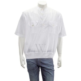 Emporio Armani White Solid Shirt 21CF7T-2166C-102