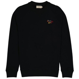 Maison Kitsune MEN'S Black Crewneck Sweater SPSMRU00300 BK