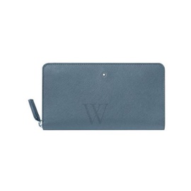 몽블랑 Denim Blue Wallet 124191
