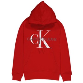 Calvin Klein MEN'S Red Monogram Hoodie J318041-XCF