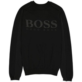 휴고 Hugo Boss MEN'S Black Rodaro Logo Sweater 50456145-001
