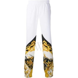 베르사체 Versace MEN'S Baroque-print Track Pants, Brand Size 52 (Waist Size 36') A87359-A235725-A7027