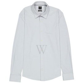 휴고 Hugo Boss MEN'S White Ronni Slim-fit Shirt 50458382-100