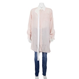 로에베 Loewe Ladies Strap Oversized Shirt In Pink S359337XB3.7140