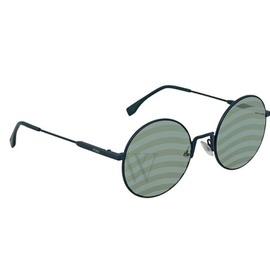 펜디 Fendi Waves 53 mm Green Sunglasses FF 0248/S 01ED/XR 53