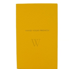 스마이슨 Smythson Yellow Notebook 1028125 Yellow