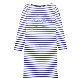 폴로 랄프 로렌 Polo Ralph Lauren Ladies Striped Boat Neck Dress 211792203001