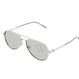 몽블랑 59 mm Silver Sunglasses MB0059S 003 59