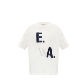 Emporio Armani Vanilla Ice Logo-Print Cotton Crewneck T-Shirt 6L1TM8-1JWZZ-0128