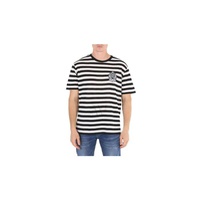 발망 Balmain MEN'S Sailor Striped Jersey T-shirt XH0EG00039JC-EAB