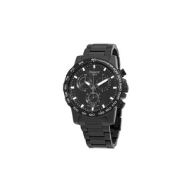 Tissot MEN'S T-Sport Chronograph Stainless Steel Black Dial Watch T125.617.33.051.00