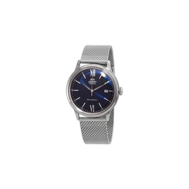 Orient MEN'S Stainless Steel Mesh Blue Dial Watch RA-AC0019L10B