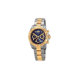 Invicta MEN'S Speedway Chrono Two-Tone Stainless Steel Blue Dial 17028