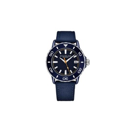 Stuhrling Original MEN'S Aquadiver Nylon Blue Dial Watch M17999