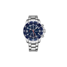 Stuhrling Original MEN'S Monaco Chronograph Stainless Steel Blue Dial Watch M15792