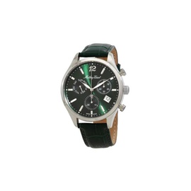 Mathey-Tissot MEN'S Urban Chrono Chronograph Leather Green Dial Watch H411CHALV