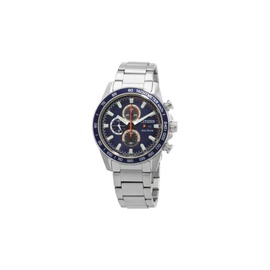 Citizen MEN'S Chronograph Stainless Steel Blue Dial Watch CA0781-84L