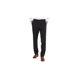 버버리 Burberry MEN'S Charcoal Classic-Fit-Panelled Wool Tailored Trousers 8028475