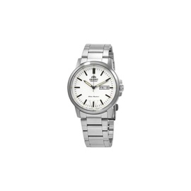Orient MEN'S Contemporary Stainless Steel White Dial Watch RA-AA0C03S19B