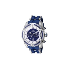 Invicta MEN'S Bolt Silicone and Stainless Steel Blue Dial Watch 42291