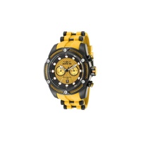 Invicta MEN'S Bolt Silicone and Stainless Steel Yellow Dial Watch 42294