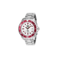 Invicta MEN'S Pro Diver Stainless Steel White Dial Watch 24335