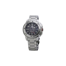 Orient MEN'S M-Force Stainless Steel Black Dial Watch RA-AC0N01B10B