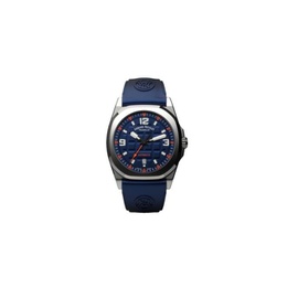 Armand Nicolet MEN'S JH9 Datum Leather Dark Blue Dial Watch A660HAA-BO-GG4710U