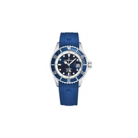 Revue Thommen MEN'S Diver Rubber Blue Dial Watch 17571.2328