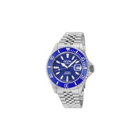 Gevril MEN'S Chambers Stainless Steel Blue Dial Watch 42601