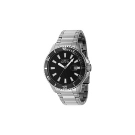 Invicta MEN'S Pro Diver Stainless Steel Black Dial Watch 46074