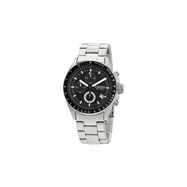 Fossil MEN'S Decker Chronograph Stainless Steel Black Dial CH2600IE