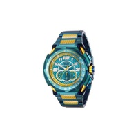 Invicta MEN'S S1 Rally Chronograph Glass Fiber and Stainless Steel Green Dial Watch 43792