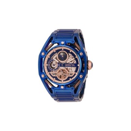 Invicta MEN'S S1 Rally Stainless Steel Rose Gold and Silver and White and Blue and Black Dial Watch 42135