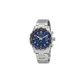 Citizen MEN'S Chronograph Stainless Steel Blue Dial Watch CA0790-83L