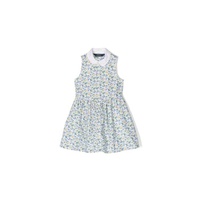폴로 랄프 로렌 Polo Ralph Lauren Girls Floral Print Cotton Oxford Shirt Dress, Size 4/4T 311901585001