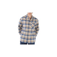 몽클레어 Moncler MEN'S Checked Logo-Print Cotton Shirt H10912F00002-549XX-720