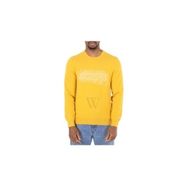 에르메네질도 제냐 Ermenegildo Zegna MEN'S Sweaters Yellow Logo Cn Swt VRH26-ZZ110-510